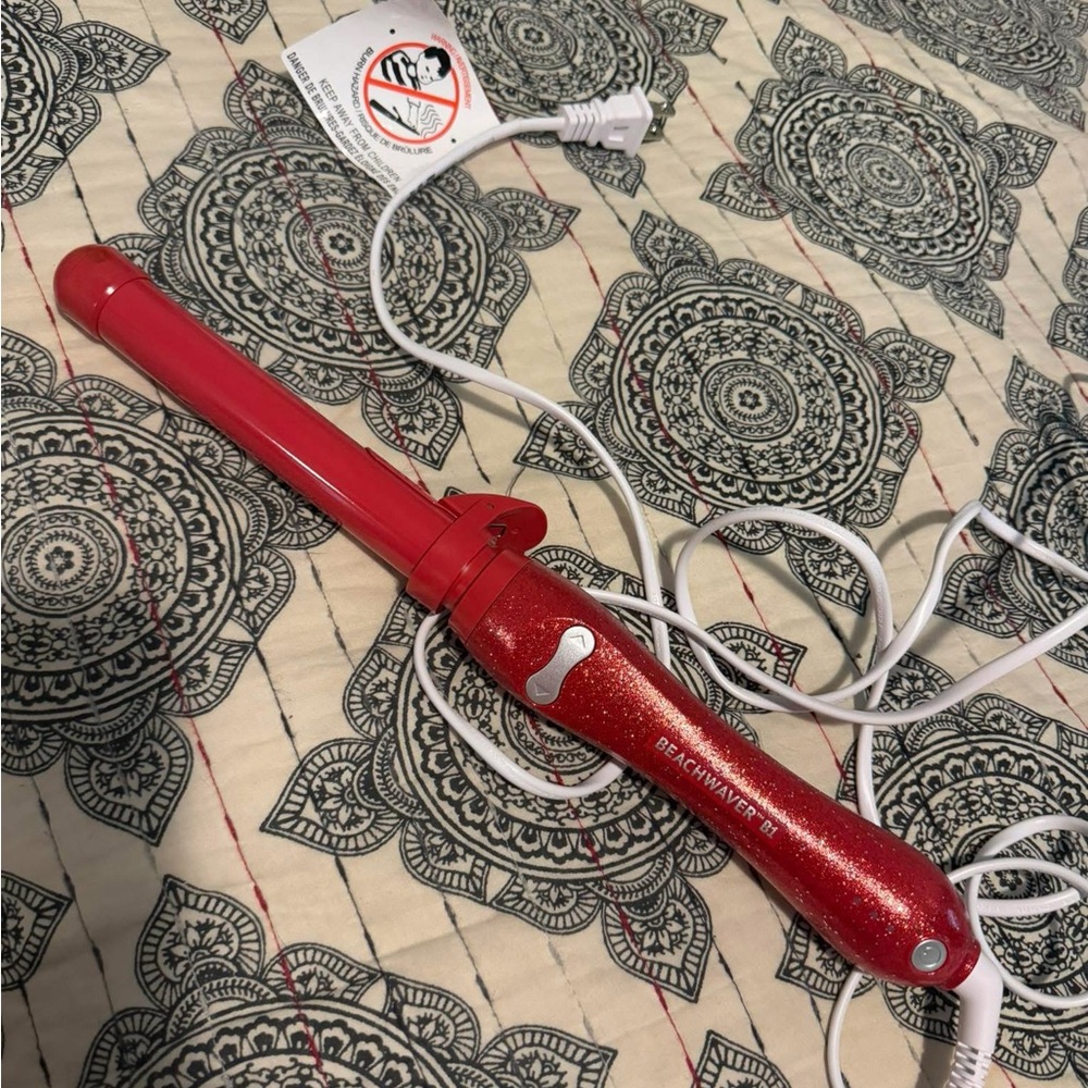 The Beachwaver Co. Red Curling Iron
